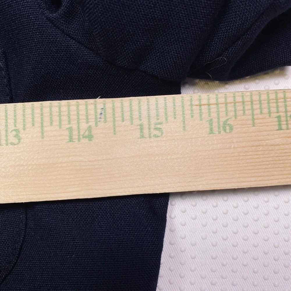 Vintage Christian Dior Jeune Homme Blazer Navy Gold Buttons Wool Boys Size 10